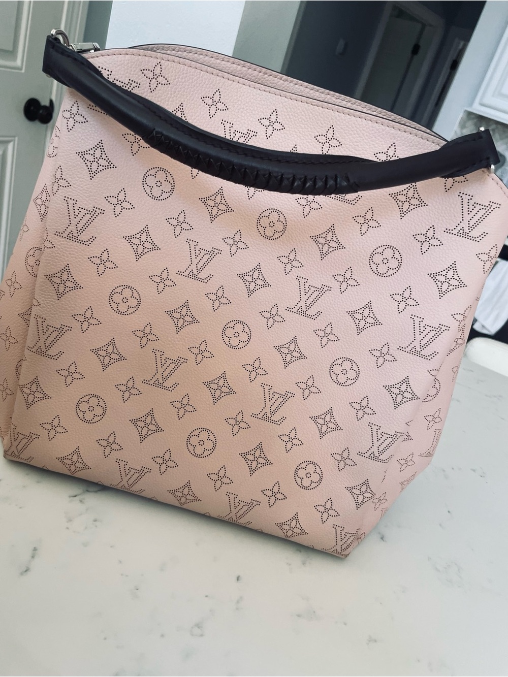Louis Vuitton Mahina Babylone PM Light Pink